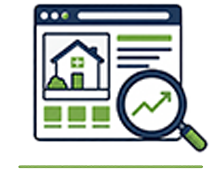 SEO optimized listings icon